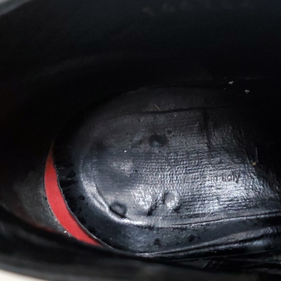 Gucci | Black Leather Ankle Boots Sz 37C - Picture 8 of 13